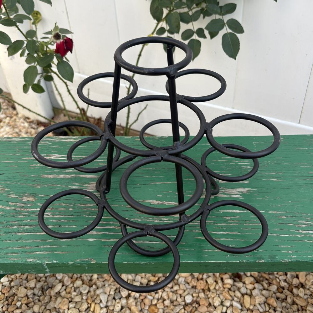 Vintage Wrought-Iron Colonial Williamsburg-Style Fruit tree/display stand